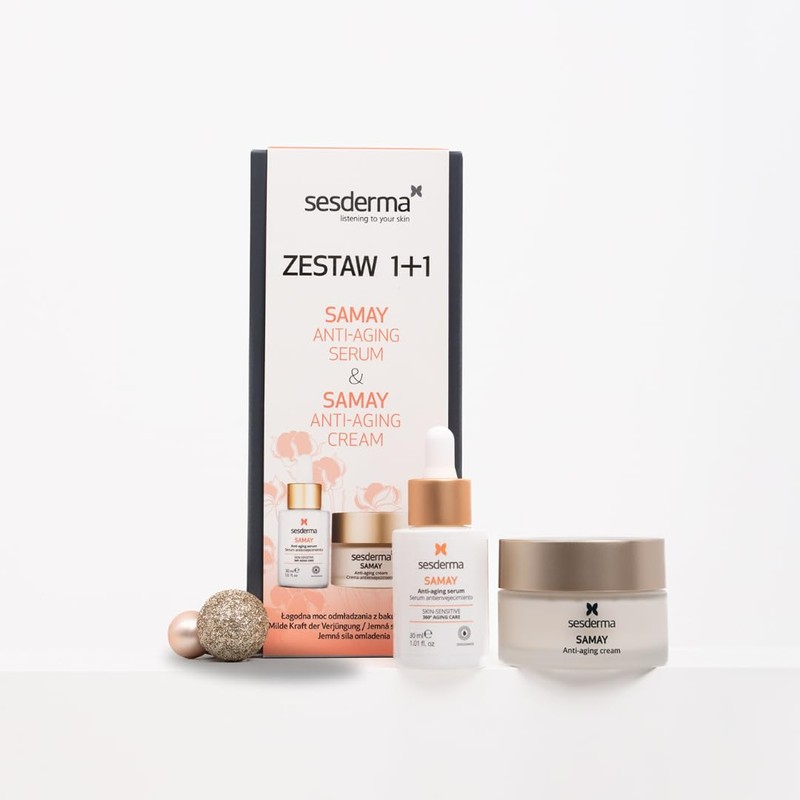 Sesderma Christmas Set Anti-Ageing Samay Cream 50ml & Serum 30ml