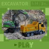 IQKidz Remote Control Excavator Toys for Boys 4-7 Yrs Old