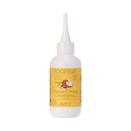 TOOFRUIT Anti-Lice Hair Mask Coconut, Fights Lice & Nits, 100% Vegetable Oils, No Essential Oils, Gentle for Children, Mechanical, 125 ml