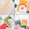 EXCEART Bag 24 Pieces Christmas Pocket Notebooks Cute Snowman Memo