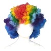 Peluca Afro De Colores China Payaso Fiesta Payasito