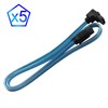 SATA 3 Data Cable 90 Degree Serial ATA III 6.0Gbps