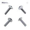 Accu - M8 x 60mm Socket Flanged Button Screws (ISO