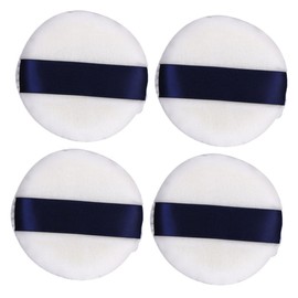 Baluue 4pcs Soft Powder Puff Makeup Tool Compact Round Face Powder Puff Blender