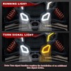 POKIAUTO LED Front Accent Lights for Can-Am X3, Front Fascia