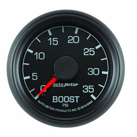 AutoMeter Boost Gauge for Ford F-250 Super Duty 1999-2007 | 52.4mm | 0-35 PSI | 8404
