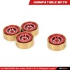 RCAWD RC Wheel Tyre Alloy Bead Lock Wheel and Brass