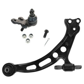 TRQ Front Right Lower Control Arm with Ball Joint Passenger Side Compatible with 1992-2001 Lexus ES300 1999-2003 RX300 1995-1997 Toyota Avalon Camry