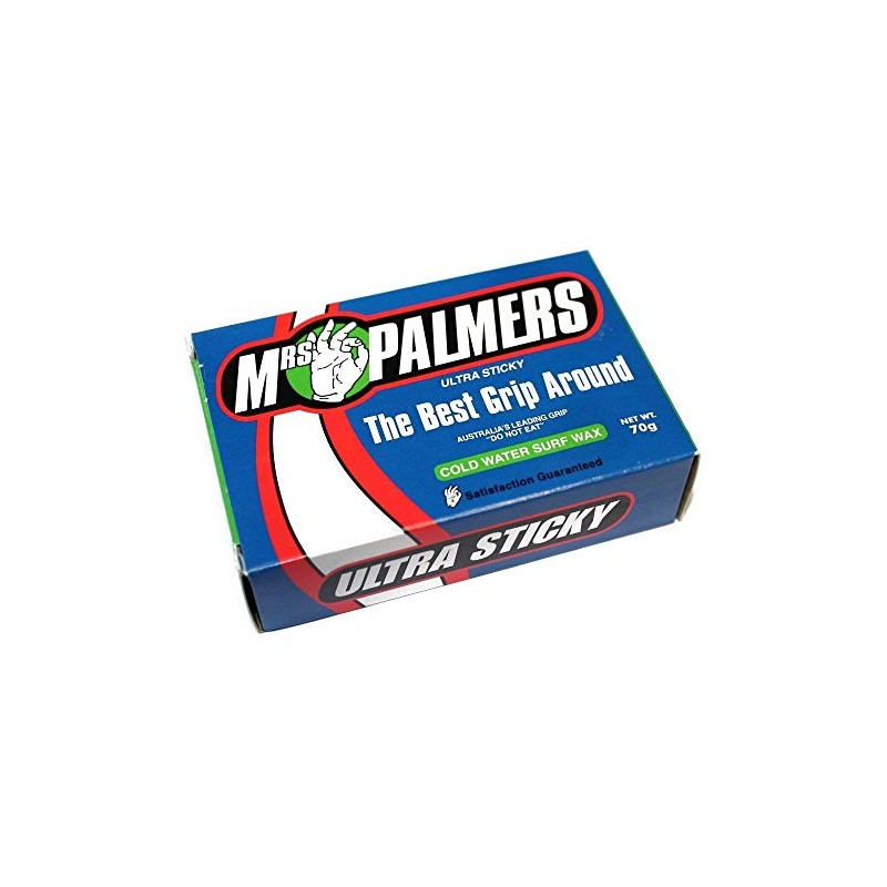 Mrs Palmers Unisex Surf Wax / Cold- Single