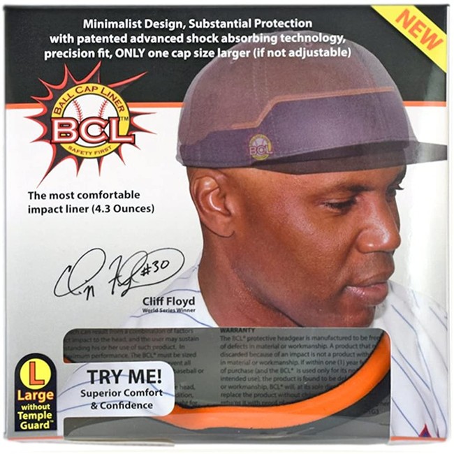Ball Cap Liner Advanced Baseball and Softball Pitcher and Fielder Impact Protection Headgear (Small, Without Temple Protection)