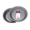 Lets Cook Cookware 8 Inch Traditional Pie Dish Twin Pack,