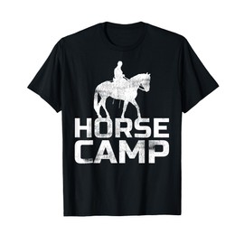 Horse Camp Trainer Shirt Horses Lover Equine Stables Farm T-Shirt