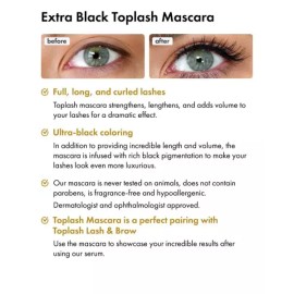 Toplash 엑스트라 에보니 마스카라 Toplash Extra Ebony Mascara