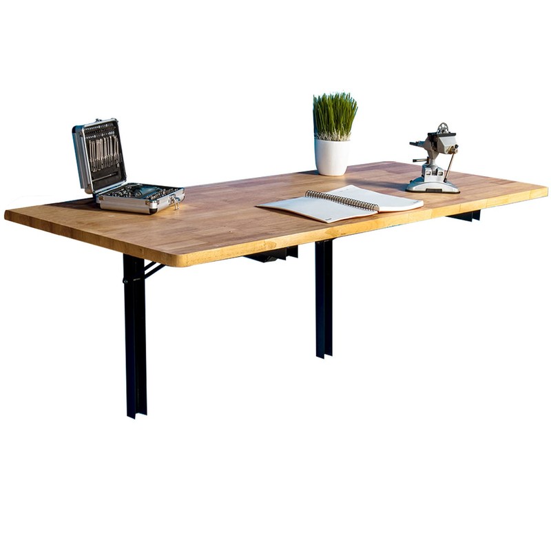 Wallmaster Wall Mounted Folding Workbench Heavy Duty Fold Down Table