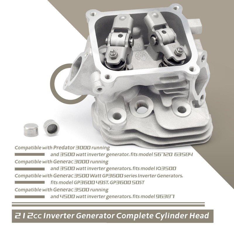 Hemi Cylinder Head fit for Predator 3500 & Generac 3500/4500