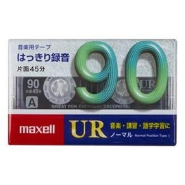 Maxell UR-90M Cassette Tape (90 Minutes)