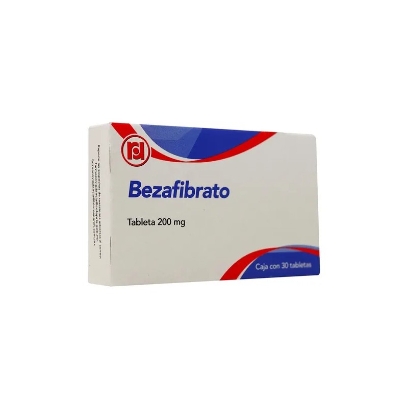 Bezafibrato 200 Mg Caja Con 30 Tabletas Randall