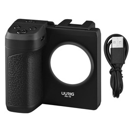 ANCLLO Smartphone Camera Grip, Bluetooth Camera Remote Control, Three Speed Fill Light, Support Mounting Camera Mounts for Phones, Video/Photo/Recording/Live Streaming