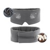 Sleeping mask, blackout blindfold, eye mask, deep sleep eye patch High-quality eye patch – dark gray