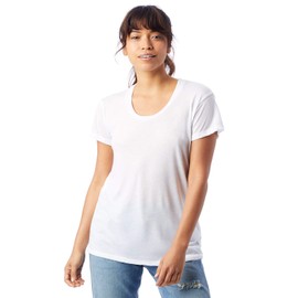 Alternative Women's Kimber Tee, White, Large
