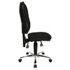 Steel Point 80 Swivel Chair without Armrests Black