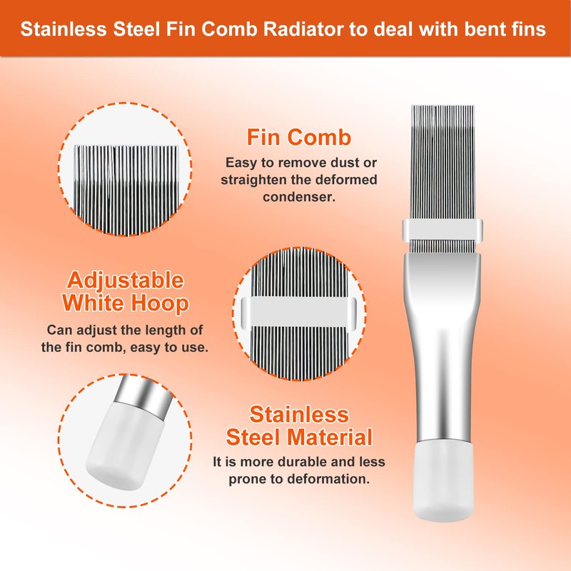 Cenipar Fcr6 Air Conditioner Fin Comb Set 4PCS AC Fin