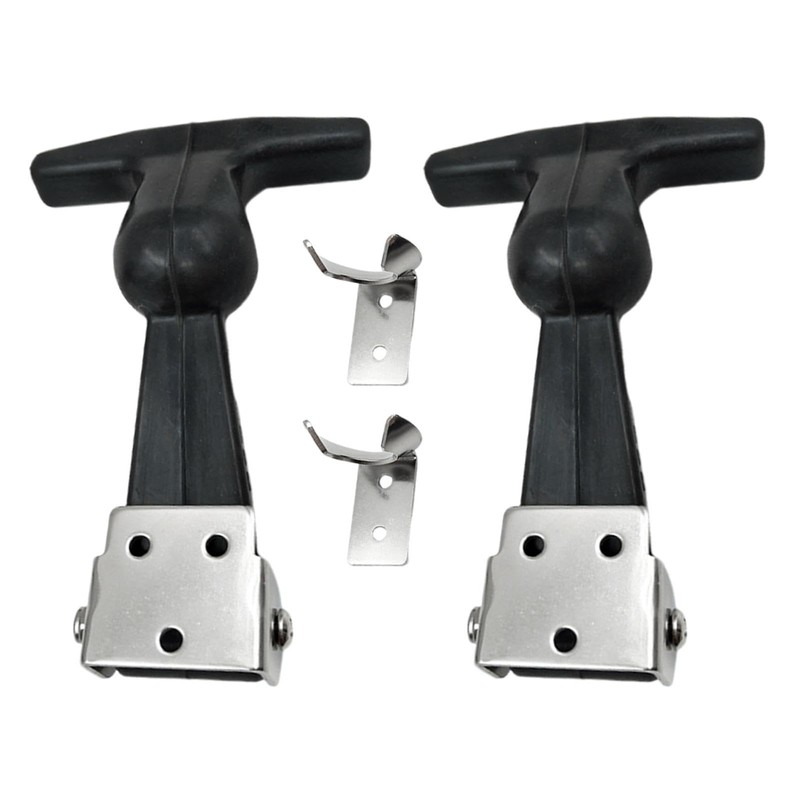 Hood Catch Latches | Flexible Rubber Drawer Latch | Flexible