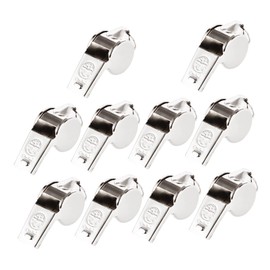 WHAMVOX 10pcs Referee Whistles for Training Competition Loud Sound Soccer Whistles Design Essential for Athletes Outdoor Activities