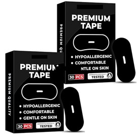 Microporous Tape, Painless Removal, Hypoallergenic, Latex-Free & Gentle on Skin - Medical Grade Adhesive Cotton Tape (60PCS)