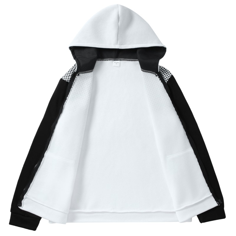 YOUTHUP Men's Hooded Tracksuits Sweatsuits 2 Pieces Sets Full Zip