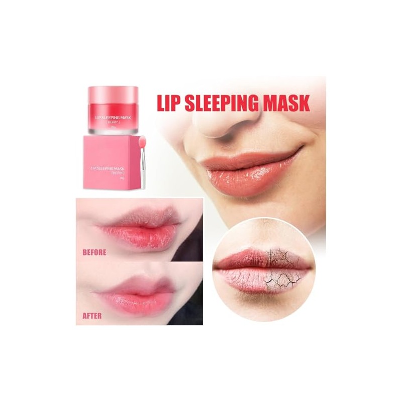 Mascarilla Labios, Mascarilla Labios Noche, Bálsamo Labial