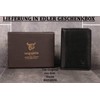 Pranke GENUINE Leather Credit Card Case Card Holder in Antique