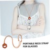 Operitacx Stylish Adjustable Eyeglass Strap Holders for Women Lightweight Portable