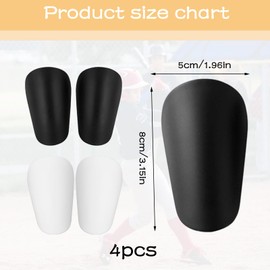 TYVOM 2 pairs mini shin guards football, small shin guards boys, mini shin guards, shin guards men, Lightweight Youth Shin Guards, Professional Football Shinguards for Men, Women