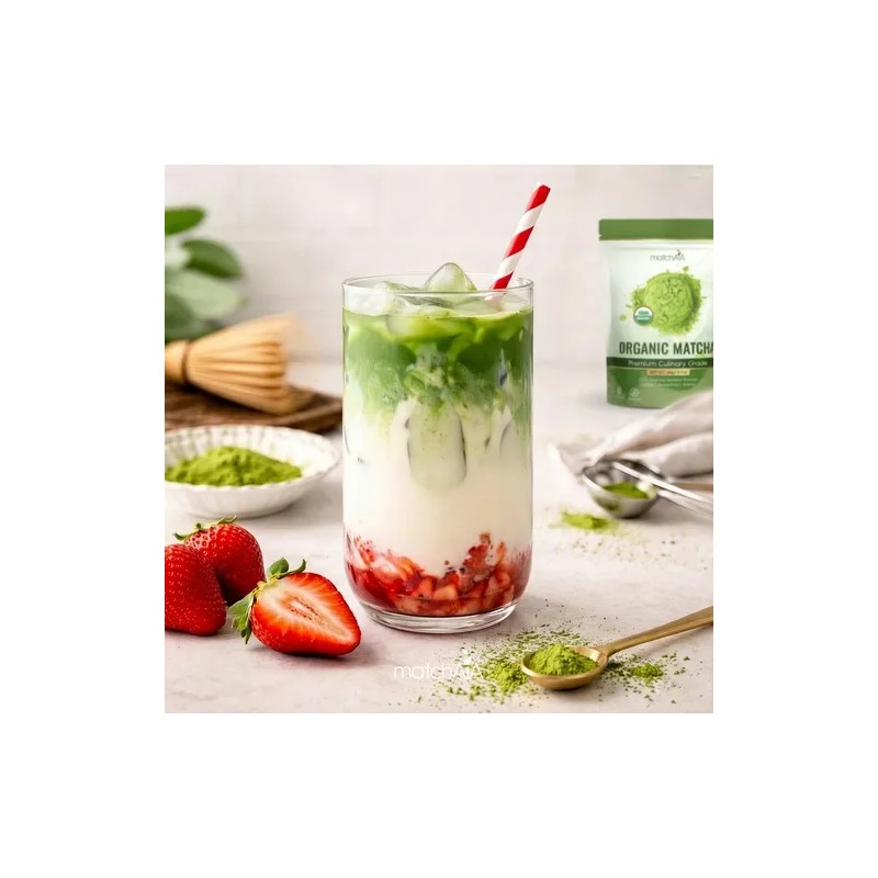 Matchaia Té Verde Matcha Orgánico En Polvo 60 G Certificado