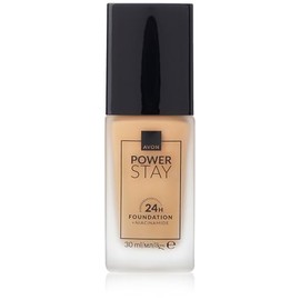 Avon Power Stay 24 Hour Longwear Foundation SPF10, Light Beige 210N, Colour Lock Technology, Breathable, Natural-Looking Formula, 35 Shades, Cruelty Free