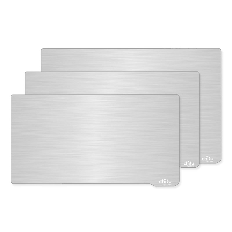 Cama flexible magnética de resina 3D con placa de acero
