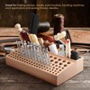 Joyibay 2 PCS Wooden Leather Tool Holders, Wooden Leather Craft