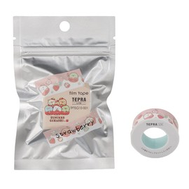 King Jim TPTSG15-001 "Tepra" Lite Film Tape Sumikko Gurashi Strawberry