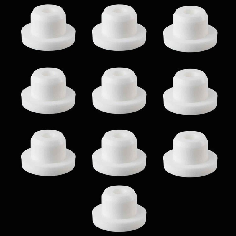 24 Pcs Bathtub Jet Covers White Silicone Hole Bathtub Plug
