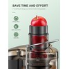 QCen Juicer Machine, 500W Centrifugal Juicer Extractor with 3” Wide