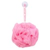 Bodylife Exfoliating Bath & Shower Body Puff/Scrunchie/Buffer Flamingo Pink 55g