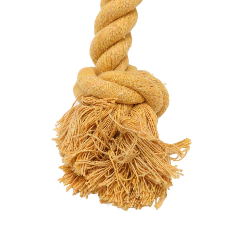 Football Dog Toy Outdoor Interactive Fun Cotton Rope Football Puppy