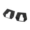 Fewshaw Carbon Fiber Style Door Lock Cover Buckle Protection Decor