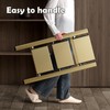 HillhutApex 3 Step Stool, Aluminum Foldable Step Ladder, Lightweight Stable