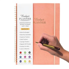 Monthly Finance Organizer - Effective Bill Organizer & Budget Planner | Bill Tracker Finance Planner with Double-Sided Pockets for Family Friends Children