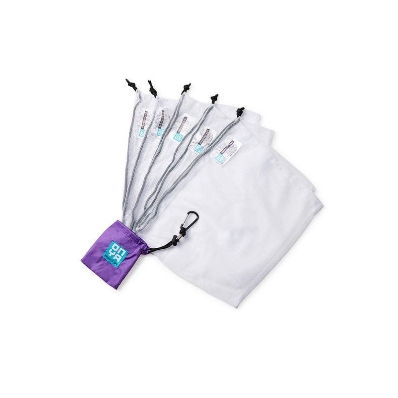 Onya Reusable Mesh Produce Bags - Set of 5, Turqouise