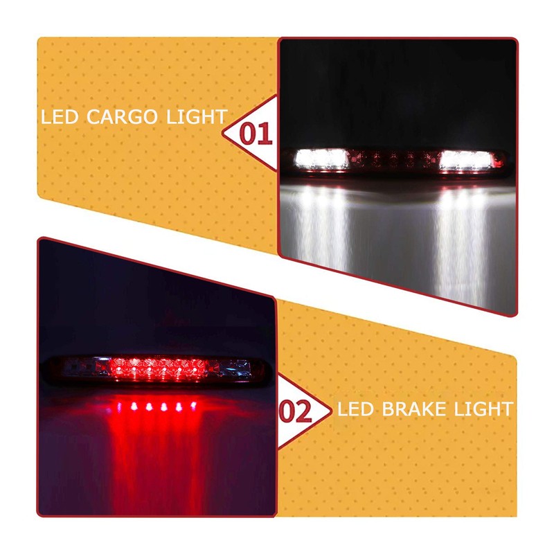 Tresound Third 3rd Brake Light for 1999-2007 Chevy Silverado/GMC Sierra