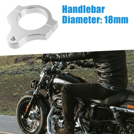 A ABSOPRO Motorcycle CNC Fork Brackets 50mm Steering Damper Clamp Universal