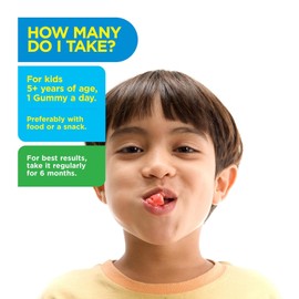 Generic Generic for Kids and Teens, 30 Gummy Chewables, Strawberry and Mango Flavour, Natural Gelatin Free Vegetarian Supplement for Strong Teeth and Bones